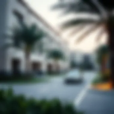 Modern residential properties adjacent to Reem Central Park