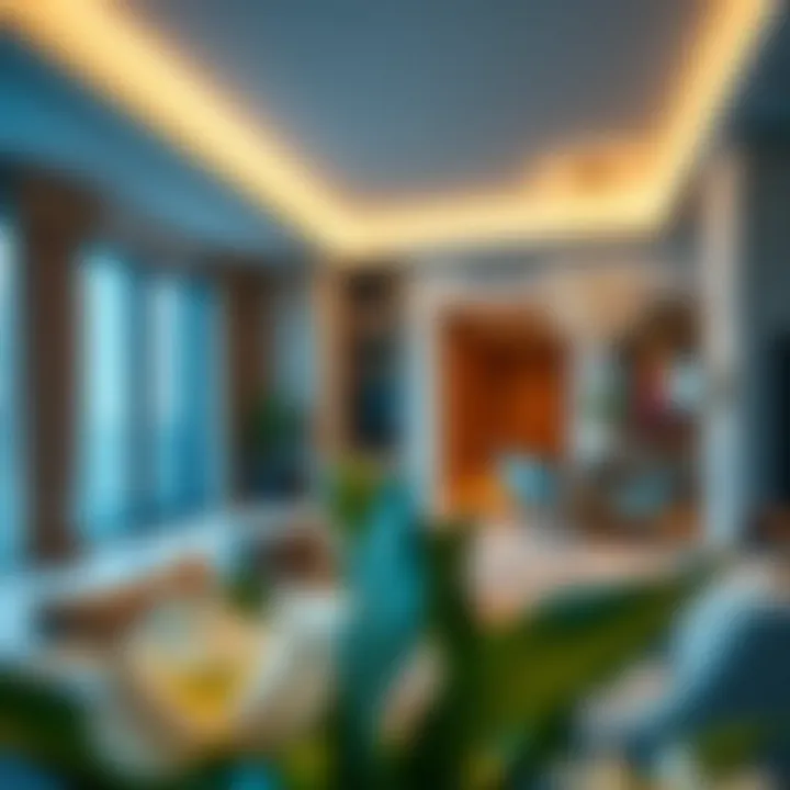 Luxurious interior of a residence in Regalia, reflecting high-end lifestyle.