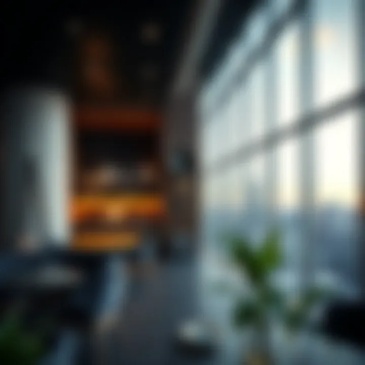 Luxurious amenities within Regina Tower for residents