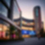 Exterior view of Safiir Mall showcasing modern architecture