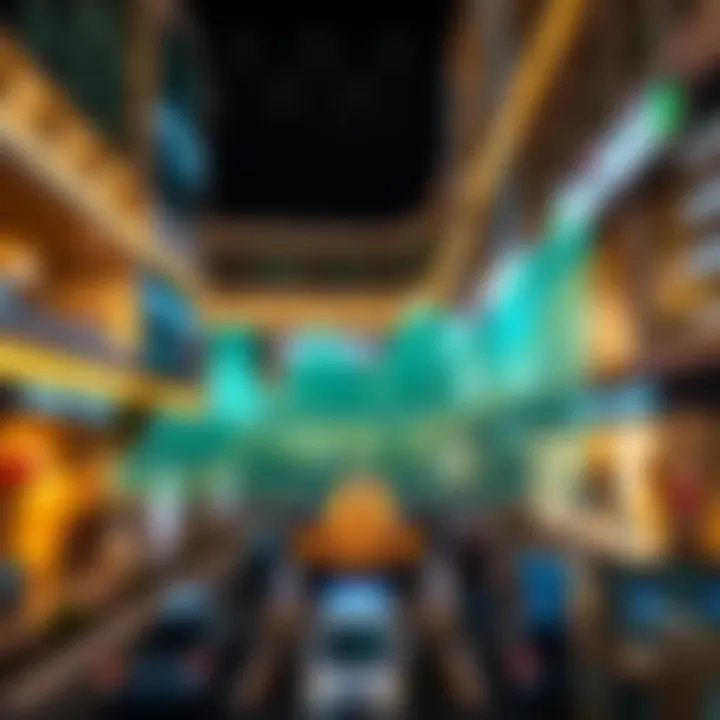 Market trends graph illustrating real estate dynamics in Dubai