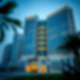 Stunning facade of Sheikh Suroor Building exemplifying modern architecture