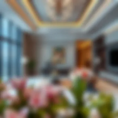 Luxurious interior of a Sobha One apartment, emphasizing high-end finishes