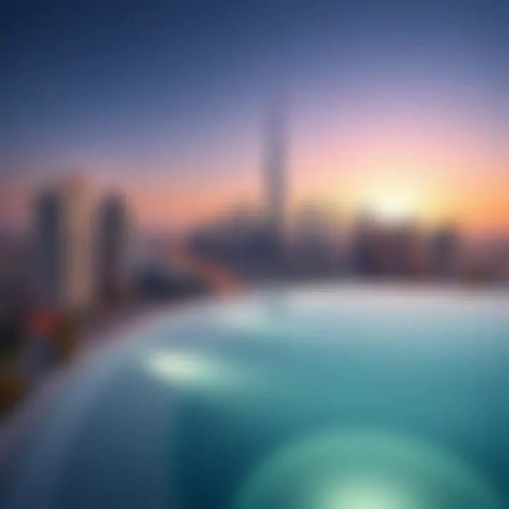 Sobha One's stunning skyline view against the backdrop of Dubai