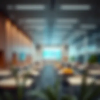 Innovative Learning Space Innovative classroom environment at the British University in Dubai