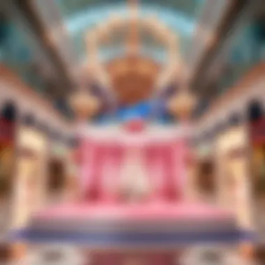 Special Events at Dubai Mall An event setup in Dubai Mall showcasing a special occasion.