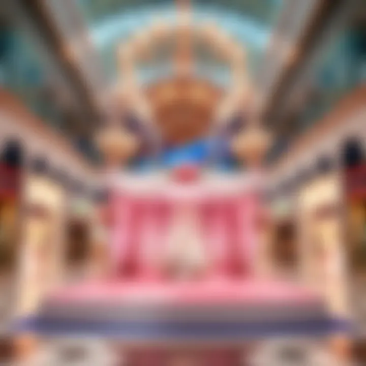 Special Events at Dubai Mall An event setup in Dubai Mall showcasing a special occasion.