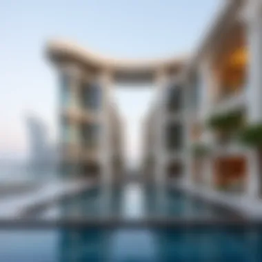 The breathtaking architecture of The Pointe with stunning waterfront views