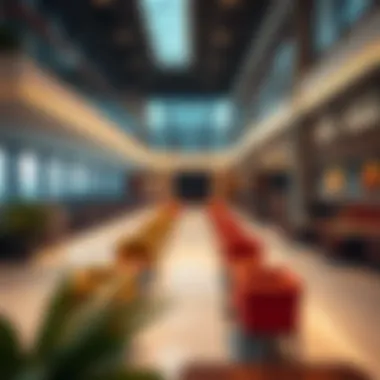 Business center amenities and services