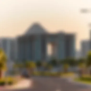 Real estate development near the Dubai-Abu Dhabi corridor