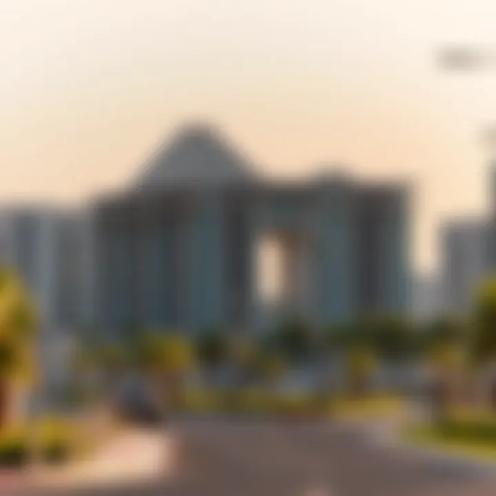 Real estate development near the Dubai-Abu Dhabi corridor