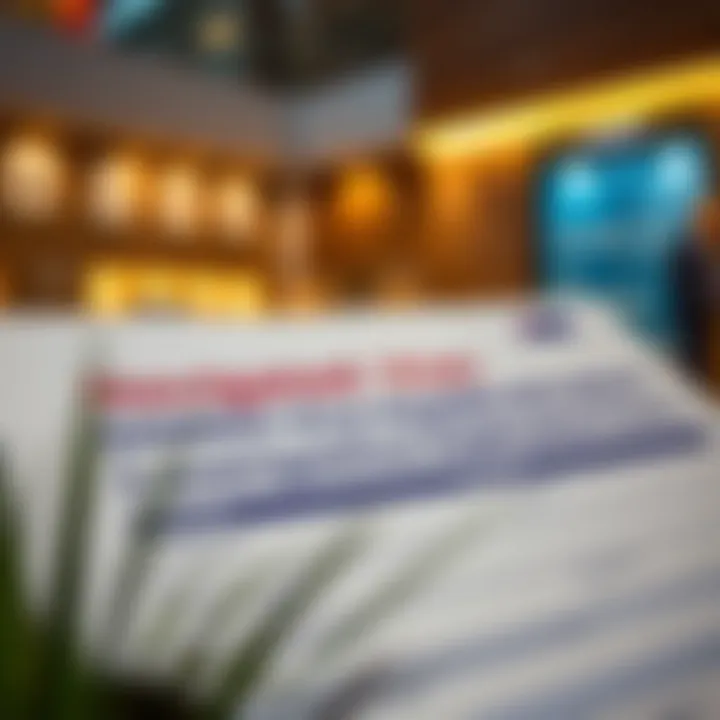 Navigating the DNRED Visa Application Process Illustration of DNRED visa application form