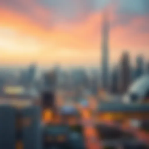 Dubai skyline showcasing real estate opportunities