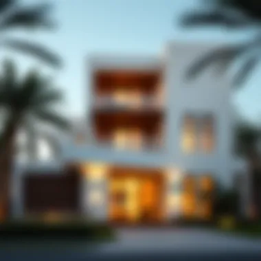 Modern Finance House in Dubai Modern finance house in Dubai