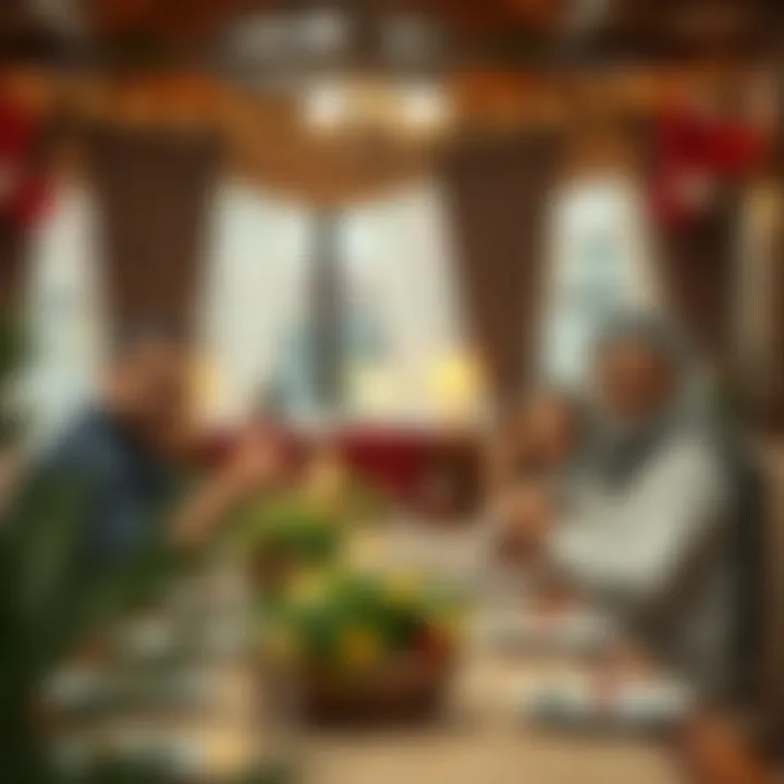 Family gatherings celebrating UAE holidays