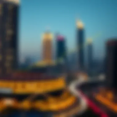 Graph illustrating rental yield trends over time