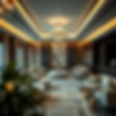 Interior amenities of Ajdan Building demonstrating luxury features