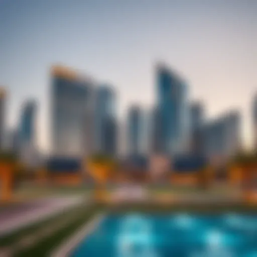 Modern architectural design in Dubai's skyline