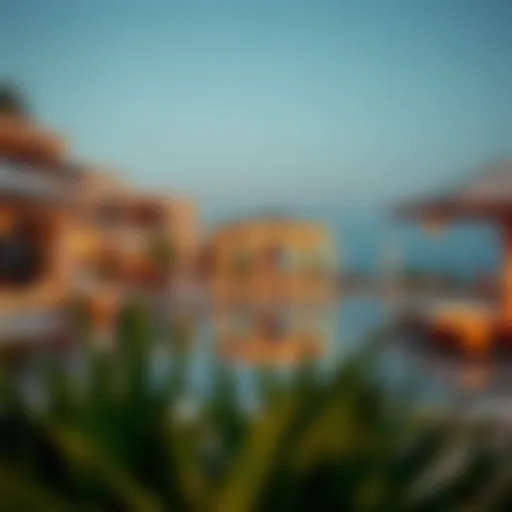 Luxurious beach club ambiance in Dubai