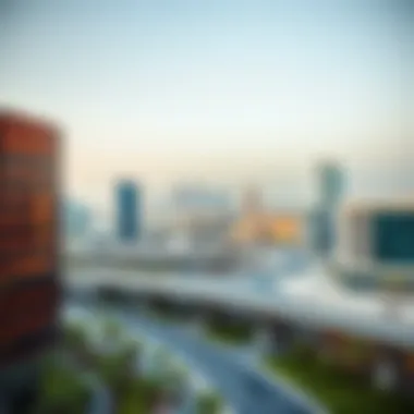 Panoramic view of Dubai Investment Park 2 showcasing the modern infrastructure