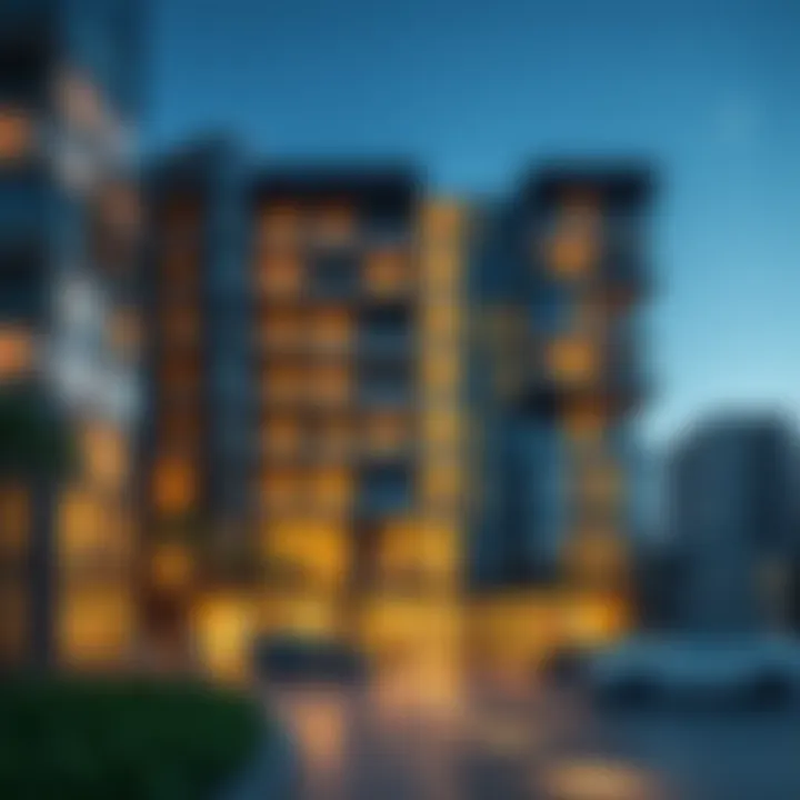 Architectural Elegance of Vida Residence Architectural design highlights of Vida Residence emphasizing modern aesthetics