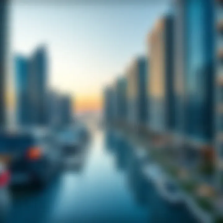 Dubai Marina Location Benefits for Vida Residence Visual representation of Dubai Marina location and its benefits for residents