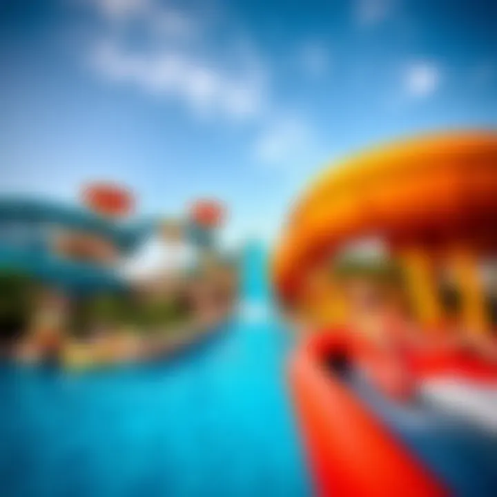 Experience the Adrenaline Rush at Yas Waterworld A thrilling water slide at Yas Waterworld